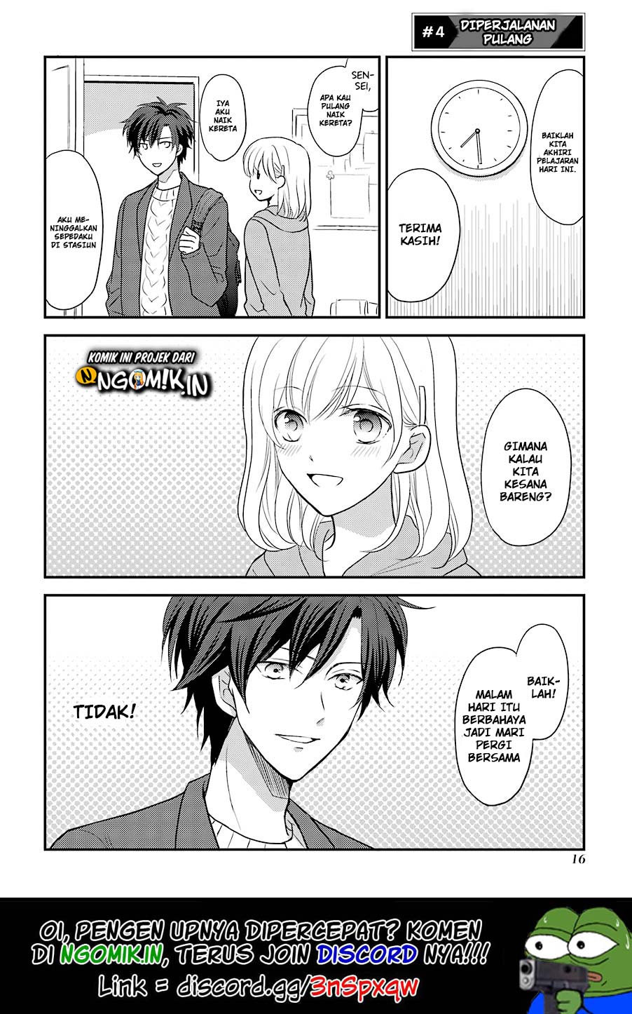 A High School Girl and a Private Teacher Chapter 04 Gambar 2